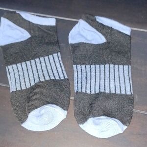 New black blue socks